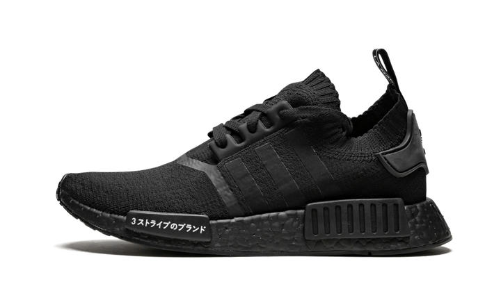 ADIDAS JAPAN TRIPLE BLACK PRIMEKNIT NMD R1