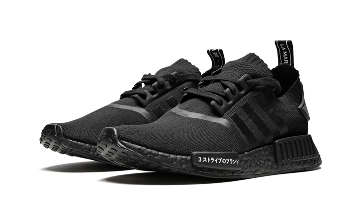 ADIDAS JAPAN TRIPLE BLACK PRIMEKNIT NMD R1