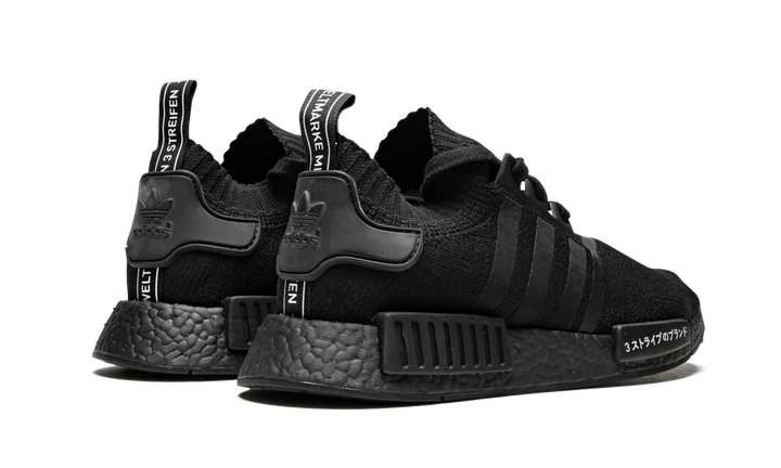 ADIDAS JAPAN TRIPLE BLACK PRIMEKNIT NMD R1