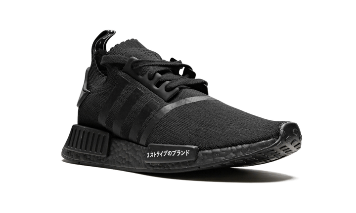 ADIDAS JAPAN TRIPLE BLACK PRIMEKNIT NMD R1