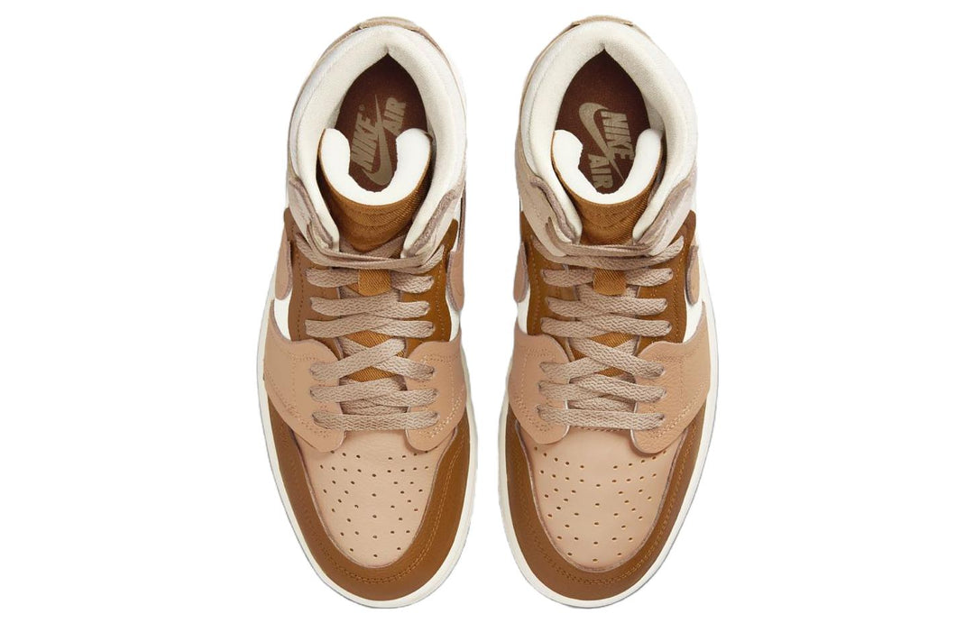 JORDAN 1 HIGH METHOD OF MAKE LEGEND MEDIUM BROWN (WOMEN&