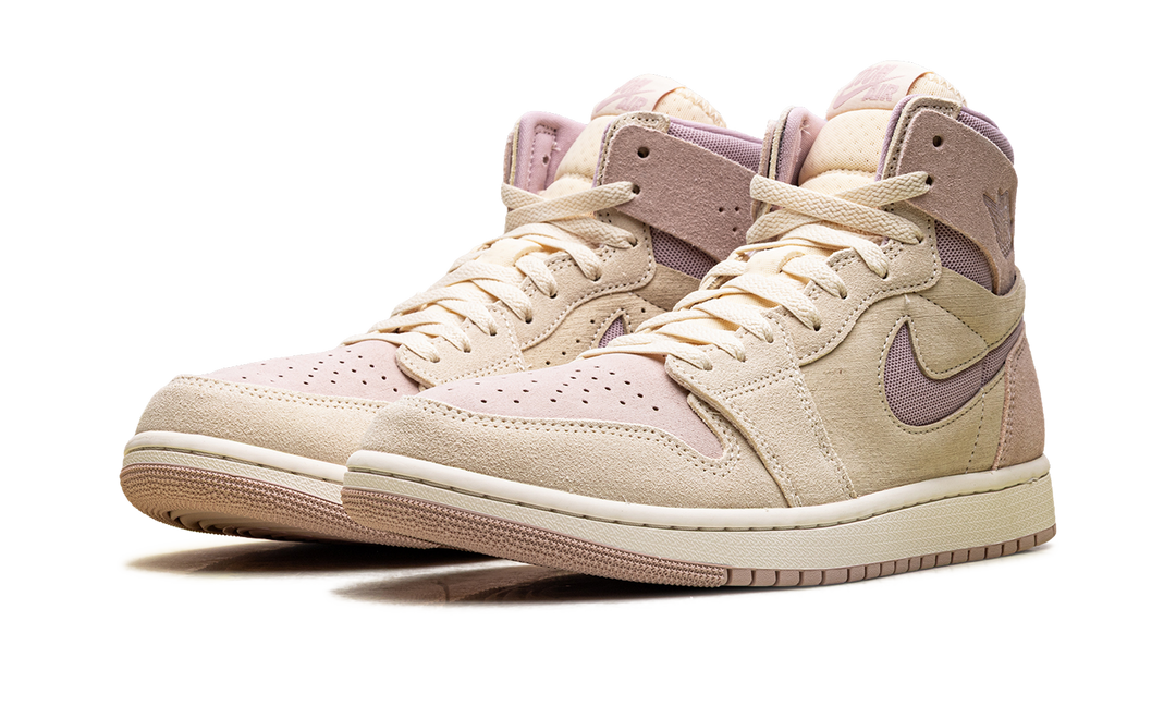 JORDAN 1 HIGH ZOOM AIR CMFT 2 MUSLIN PLUM CHALK (WOMEN&
