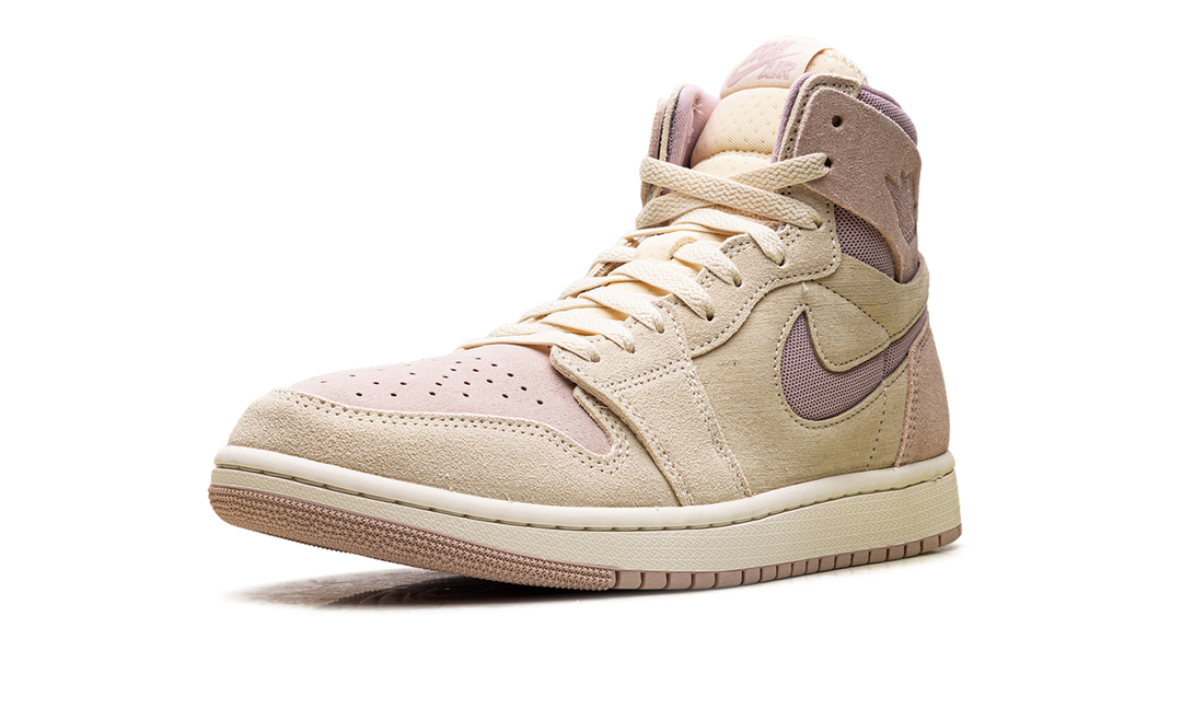 JORDAN 1 HIGH ZOOM AIR CMFT 2 MUSLIN PLUM CHALK (WOMEN&