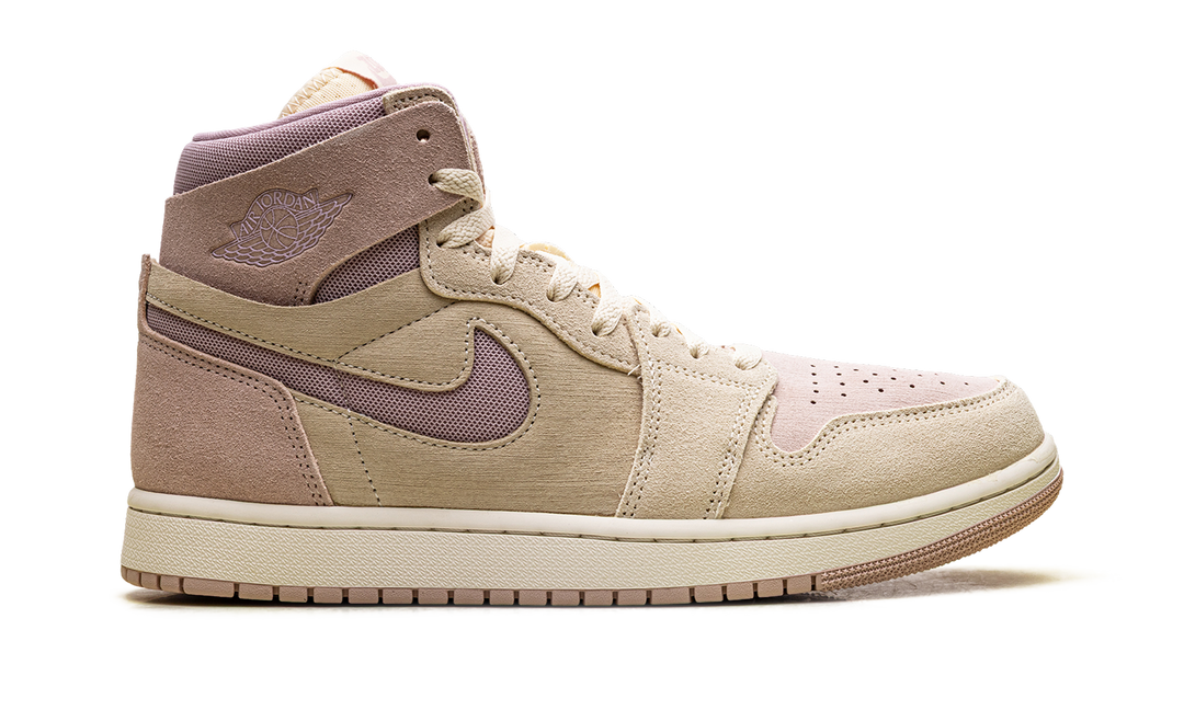 JORDAN 1 HIGH ZOOM AIR CMFT 2 MUSLIN PLUM CHALK (WOMEN&