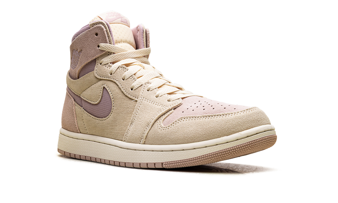 JORDAN 1 HIGH ZOOM AIR CMFT 2 MUSLIN PLUM CHALK (WOMEN&