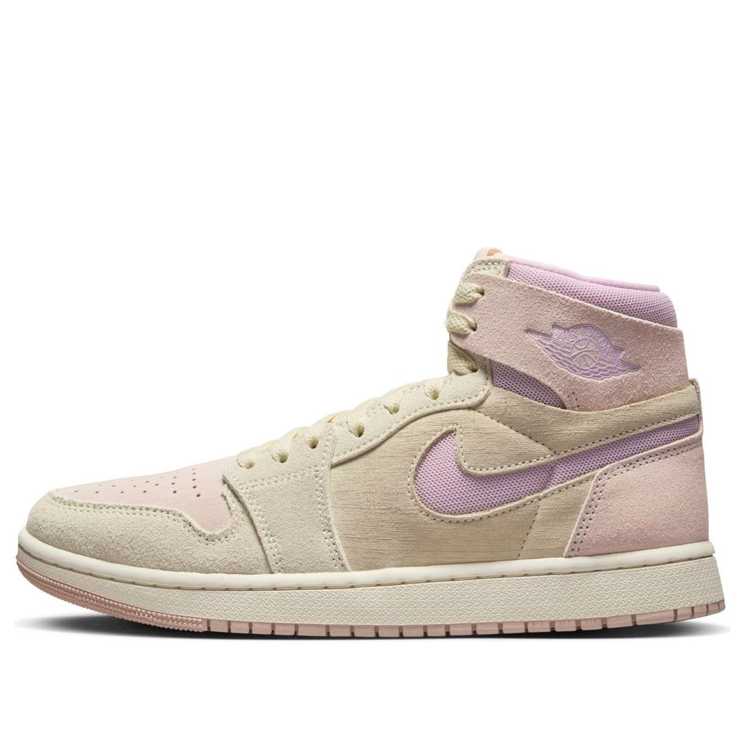 JORDAN 1 HIGH ZOOM AIR CMFT 2 MUSLIN PLUM CHALK (WOMEN&