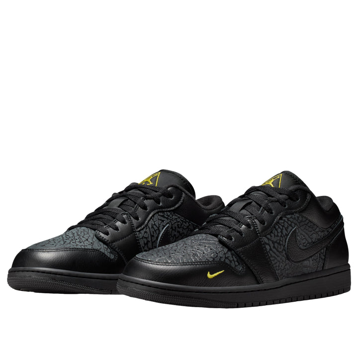 JORDAN 1 LOW BLACK ELEPHANT PRINT