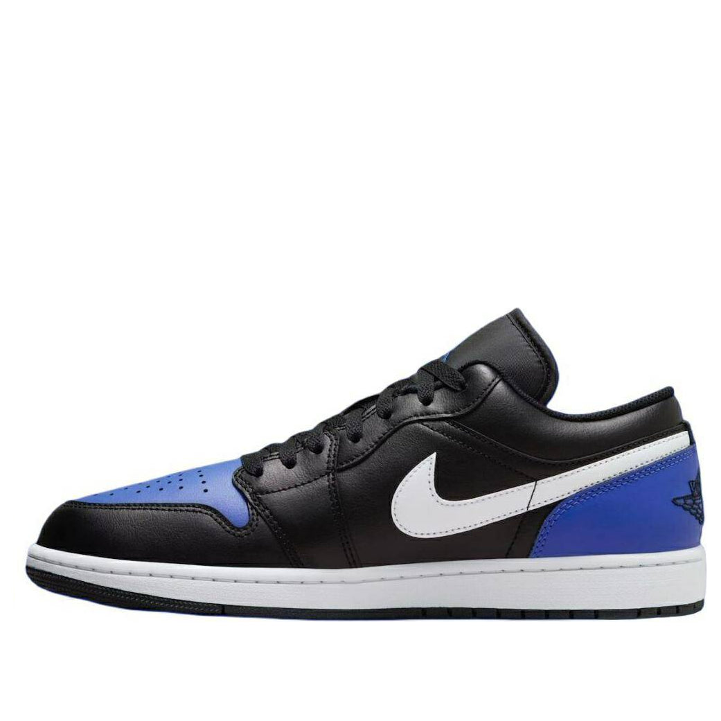 JORDAN 1 LOW BLACK ROYAL TOE