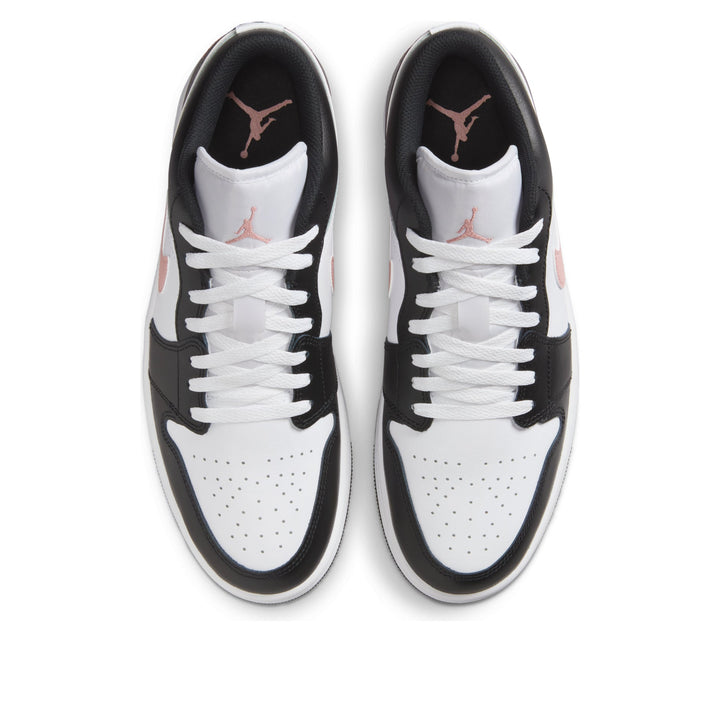 JORDAN 1 LOW BLACK RUST PINK