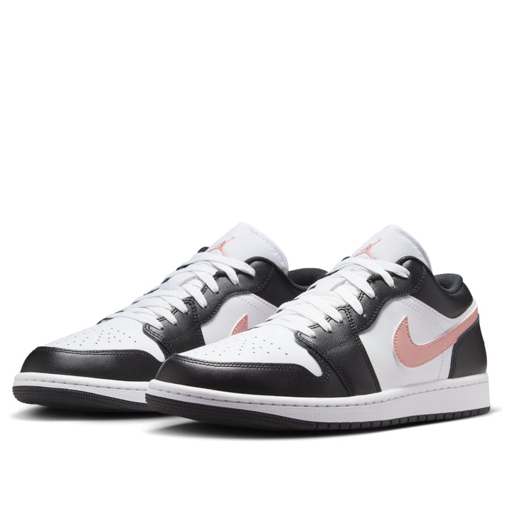 JORDAN 1 LOW BLACK RUST PINK