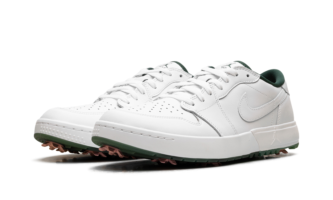 JORDAN 1 LOW GOLF SPIKED WHITE FIR ELEMENTAL PINK