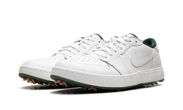 JORDAN 1 LOW GOLF SPIKED WHITE FIR ELEMENTAL PINK — Stock