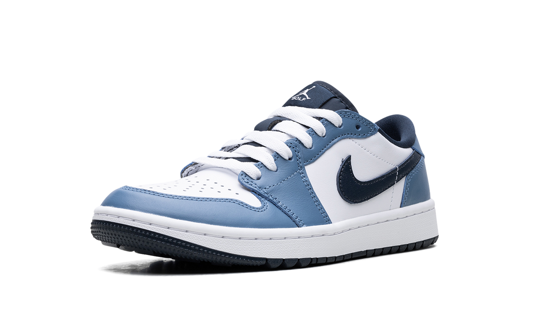 JORDAN 1 LOW GOLF WHITE AEGEAN STORM