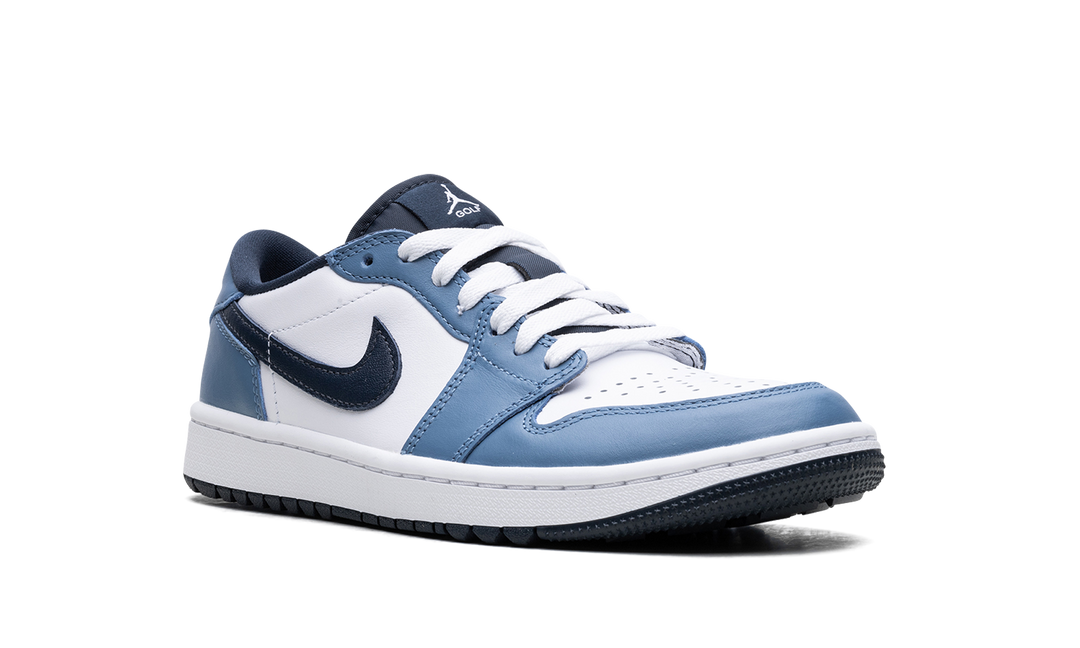 JORDAN 1 LOW GOLF WHITE AEGEAN STORM