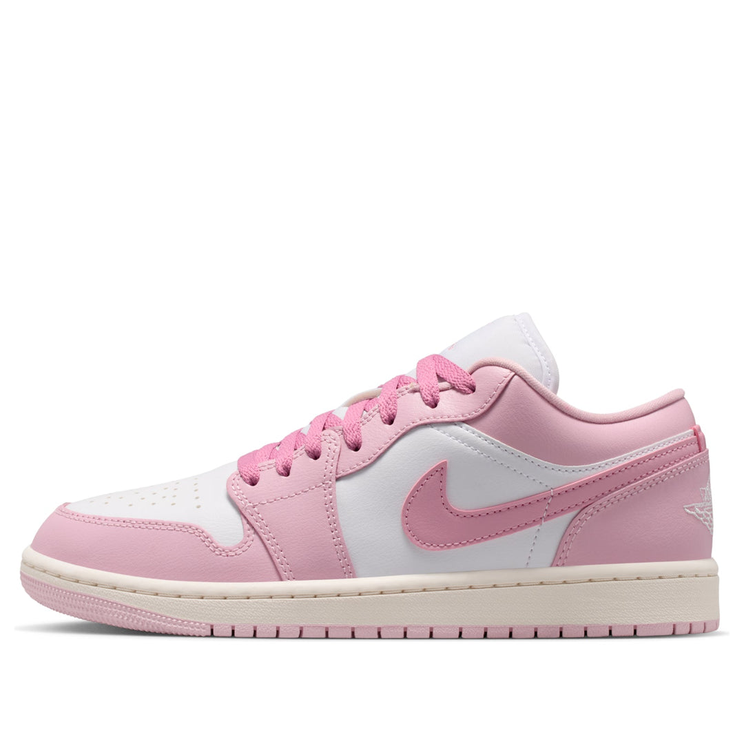 JORDAN 1 LOW ICED CARMINE WHITE (WOMEN&