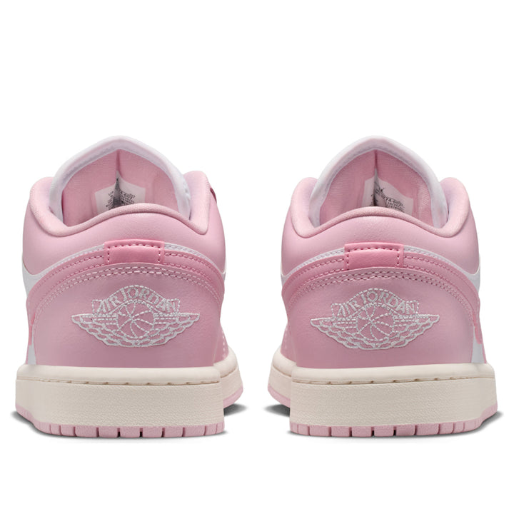 JORDAN 1 LOW ICED CARMINE WHITE (WOMEN&