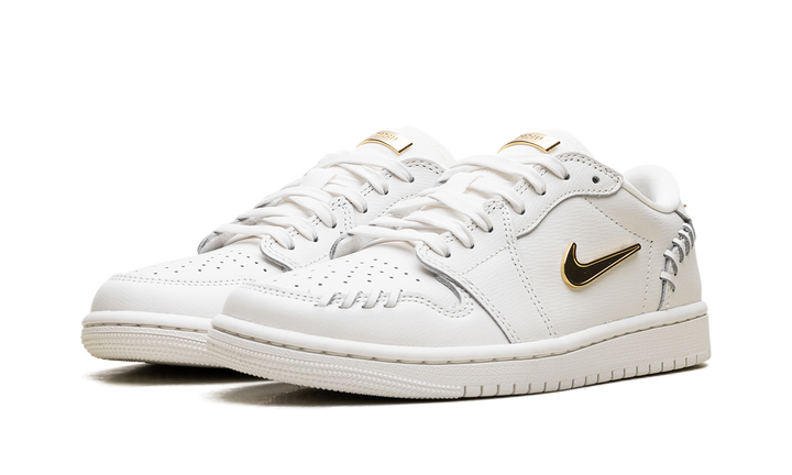 JORDAN 1 LOW METHOD OF MAKE SAIL METALLIC GOLD (WOMEN&
