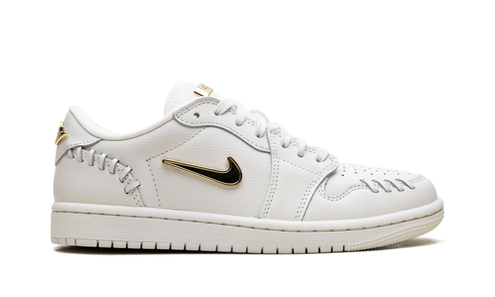 JORDAN 1 LOW METHOD OF MAKE SAIL METALLIC GOLD (WOMEN&