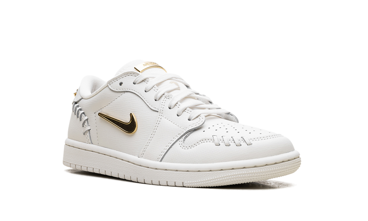 JORDAN 1 LOW METHOD OF MAKE SAIL METALLIC GOLD (WOMEN&