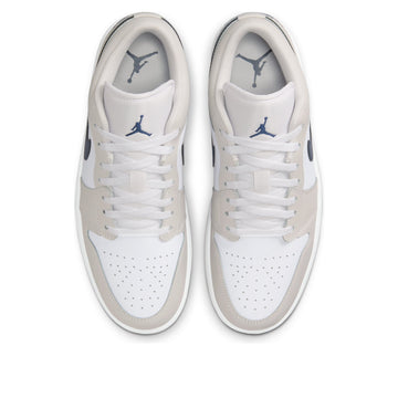 JORDAN 1 LOW MIDNIGHT NAVY NEUTRAL GREY — Stock