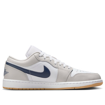 JORDAN 1 LOW MIDNIGHT NAVY NEUTRAL GREY — Stock