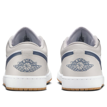 JORDAN 1 LOW MIDNIGHT NAVY NEUTRAL GREY — Stock