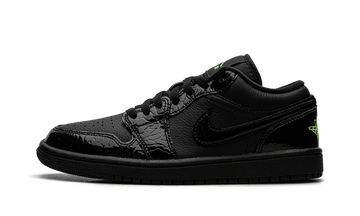 JORDAN 1 LOW SE BLACK CROC SCREAM GREEN (WOMEN'S)