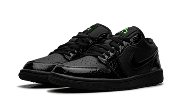 JORDAN 1 LOW SE BLACK CROC SCREAM GREEN (WOMEN'S)