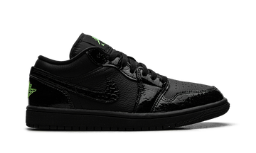 JORDAN 1 LOW SE BLACK CROC SCREAM GREEN (WOMEN'S)