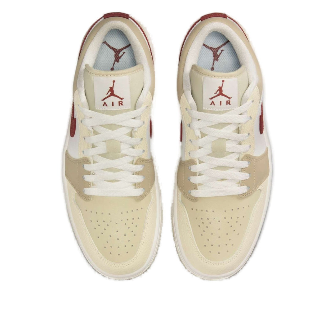 JORDAN 1 LOW SE DESERT KHAKI RED SEPIA (WOMEN&