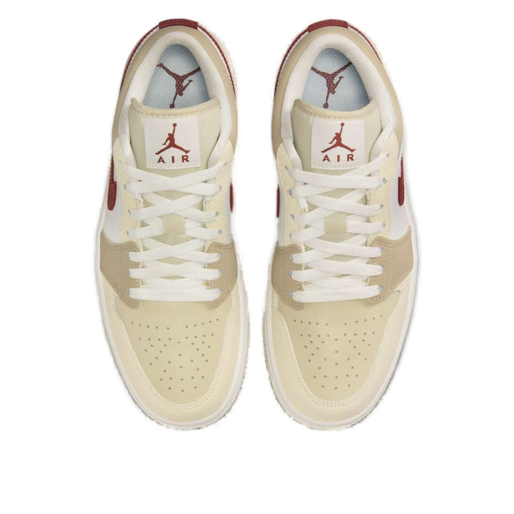 JORDAN 1 LOW SE DESERT KHAKI RED SEPIA (WOMEN&