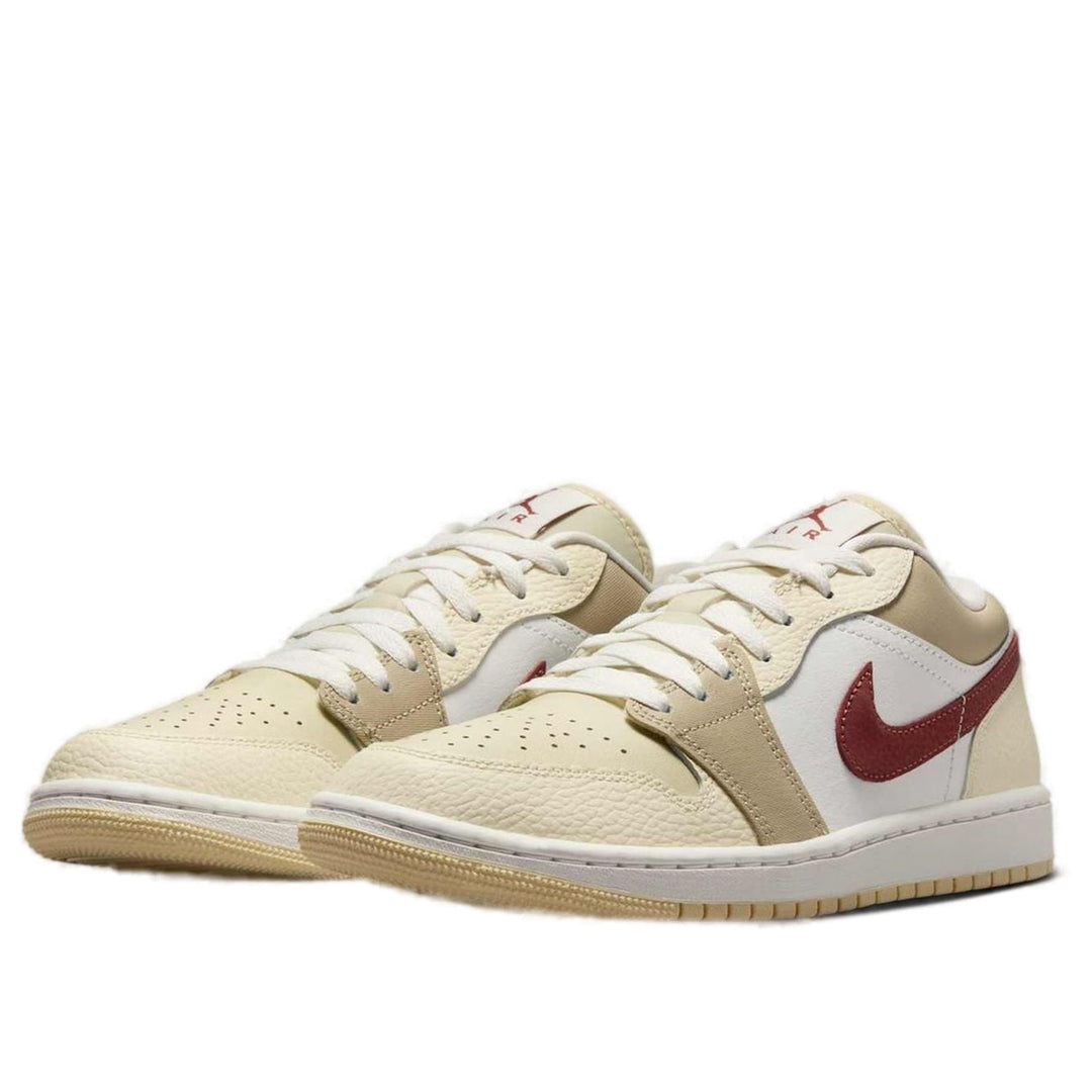 JORDAN 1 LOW SE DESERT KHAKI RED SEPIA (WOMEN&