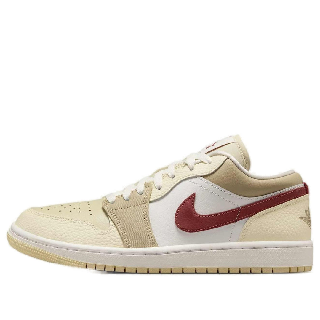 JORDAN 1 LOW SE DESERT KHAKI RED SEPIA (WOMEN&