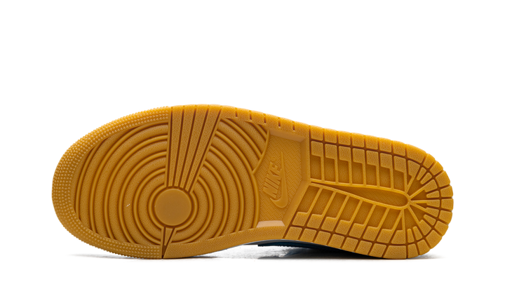 JORDAN 1 LOW WHITE GUM LIGHT BROWN DARK POWDER BLUE (WOMEN&