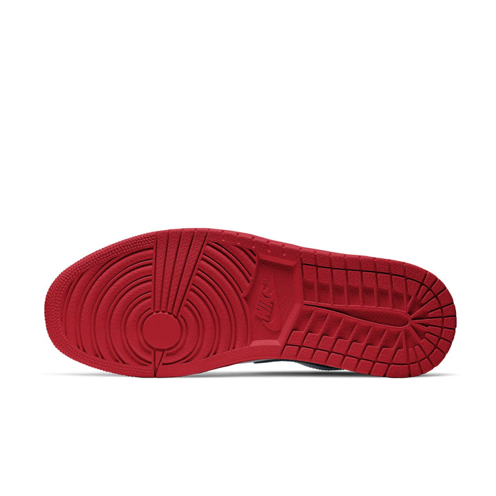 JORDAN 1 LOW WHITE UNIVERSITY RED BLACK