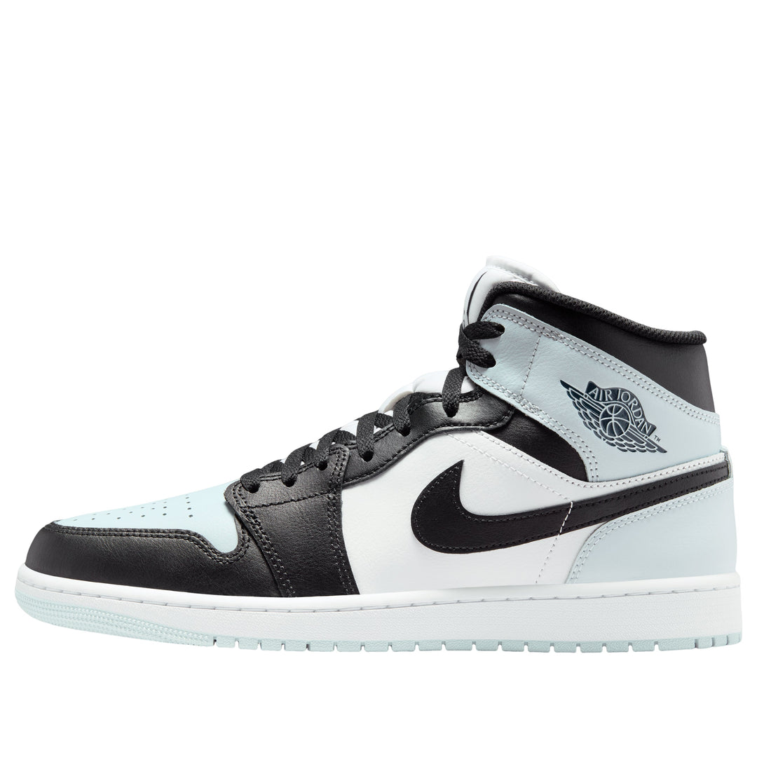 JORDAN 1 MID BLACK AURA SQUADRON BLUE