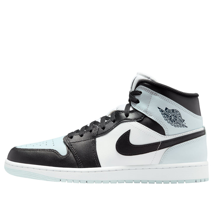 JORDAN 1 MID BLACK AURA SQUADRON BLUE