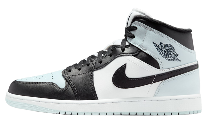 JORDAN 1 MID BLACK AURA SQUADRON BLUE