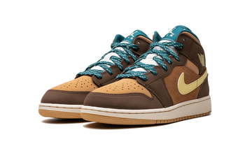 JORDAN 1 MID CACAO WOW (GS) — Stock