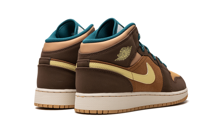 JORDAN 1 MID CACAO WOW (GS)