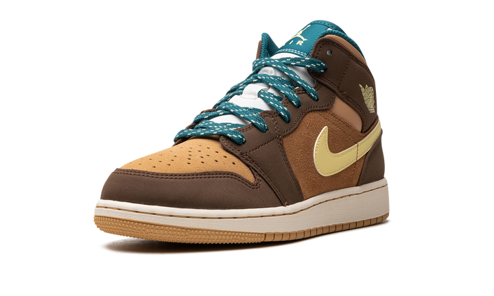 JORDAN 1 MID CACAO WOW (GS)
