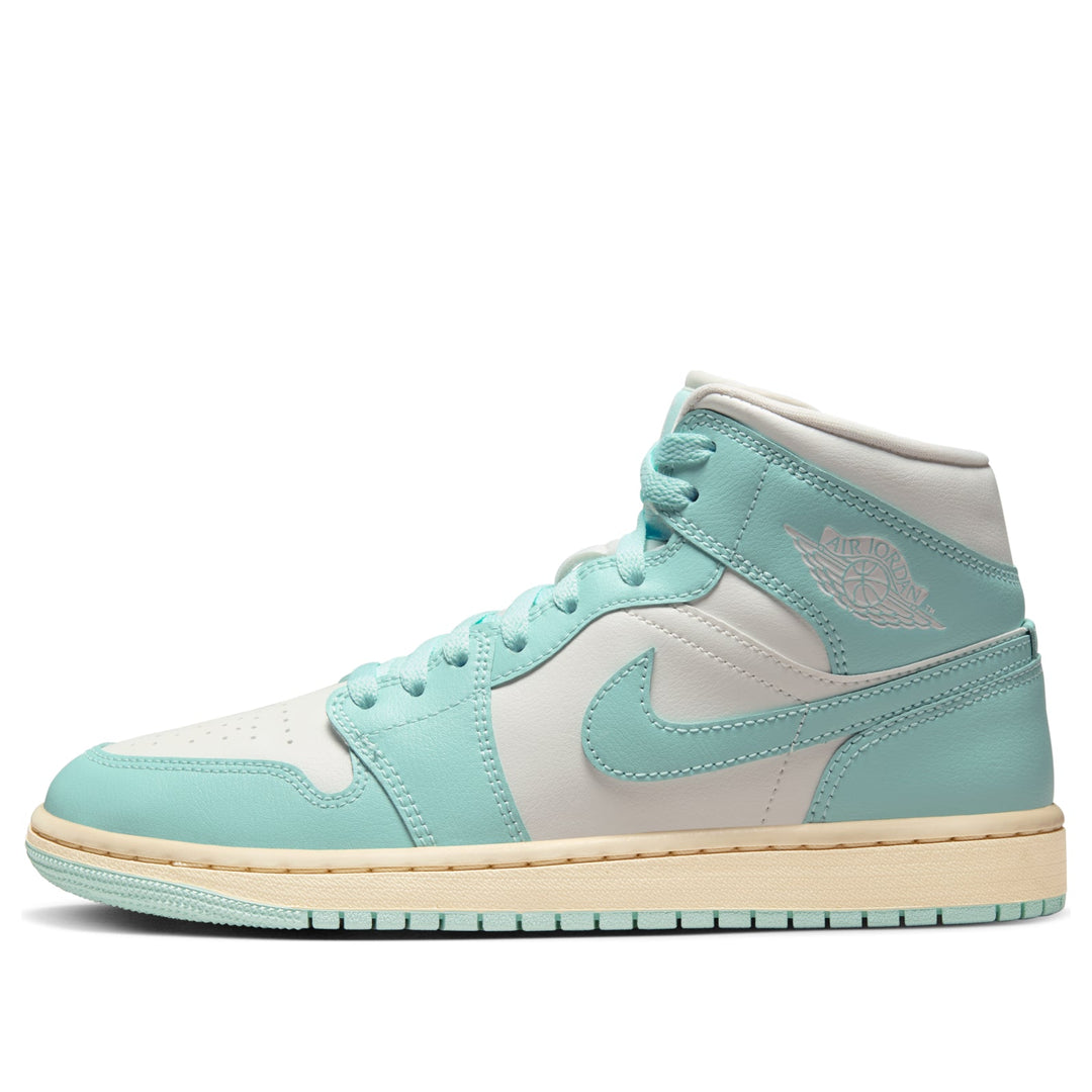 JORDAN 1 MID LIGHT DEW (WOMEN&
