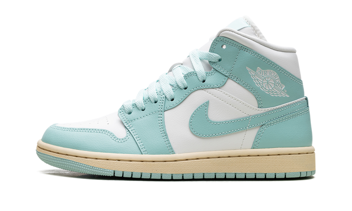 JORDAN 1 MID LIGHT DEW (WOMEN&