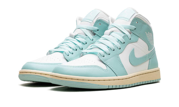 JORDAN 1 MID LIGHT DEW (WOMEN&
