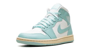 JORDAN 1 MID LIGHT DEW (WOMEN'S) — Stock