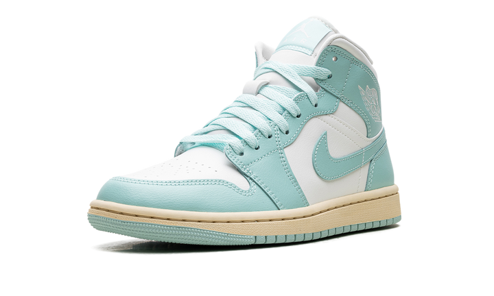 JORDAN 1 MID LIGHT DEW (WOMEN&