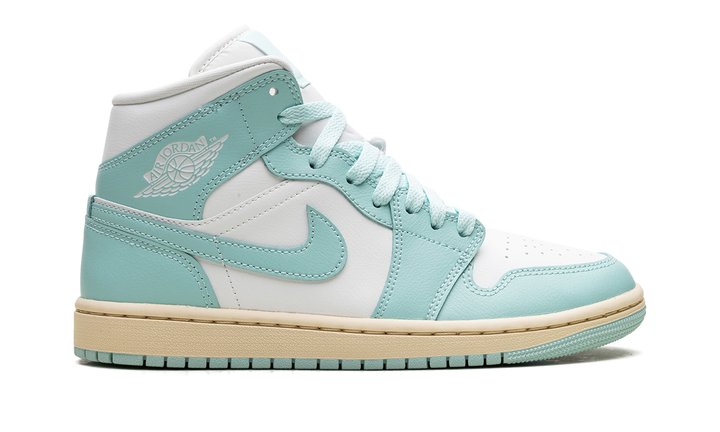 JORDAN 1 MID LIGHT DEW (WOMEN&