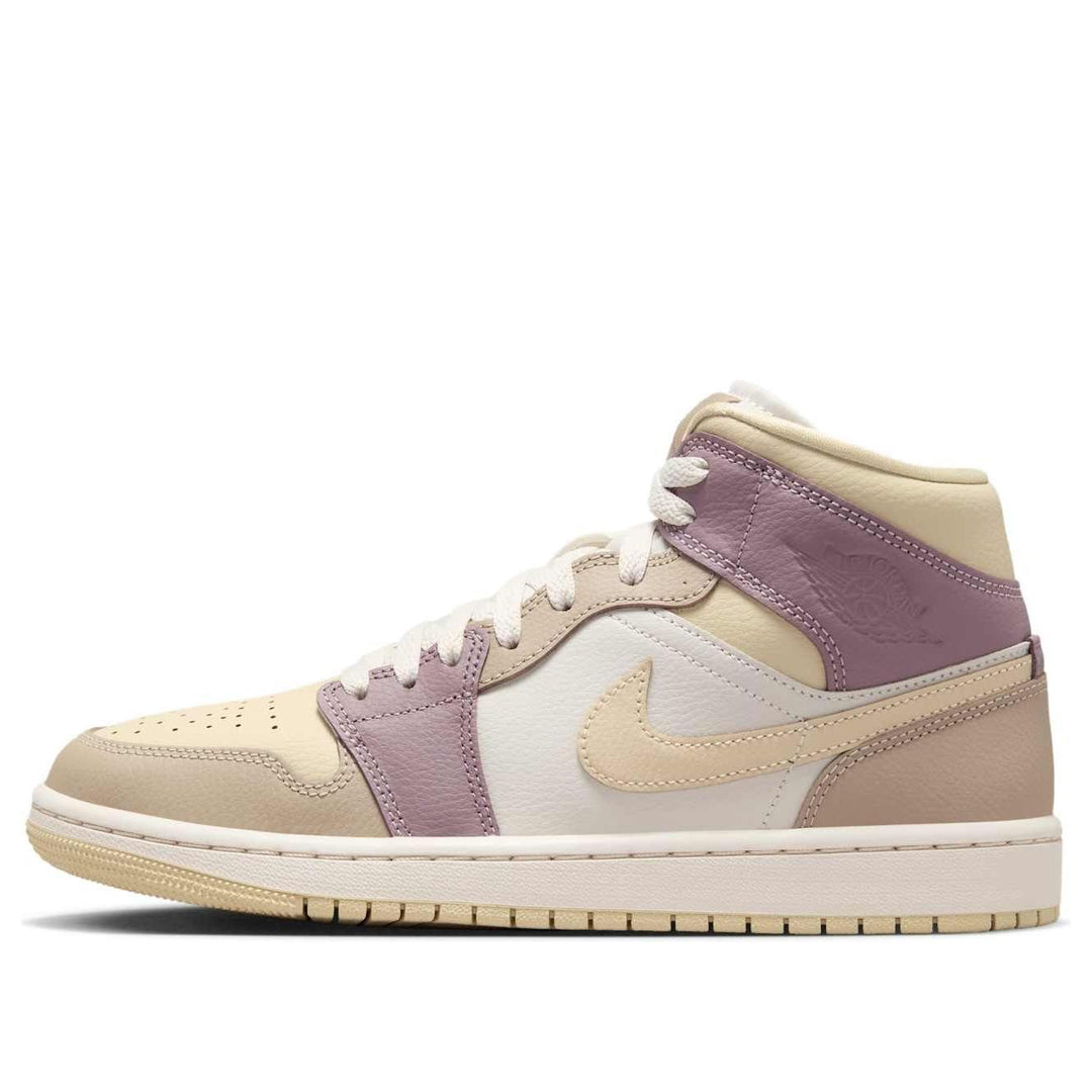 JORDAN 1 MID LIGHT OREWOOD BROWN TAUPE GREY (WOMEN&