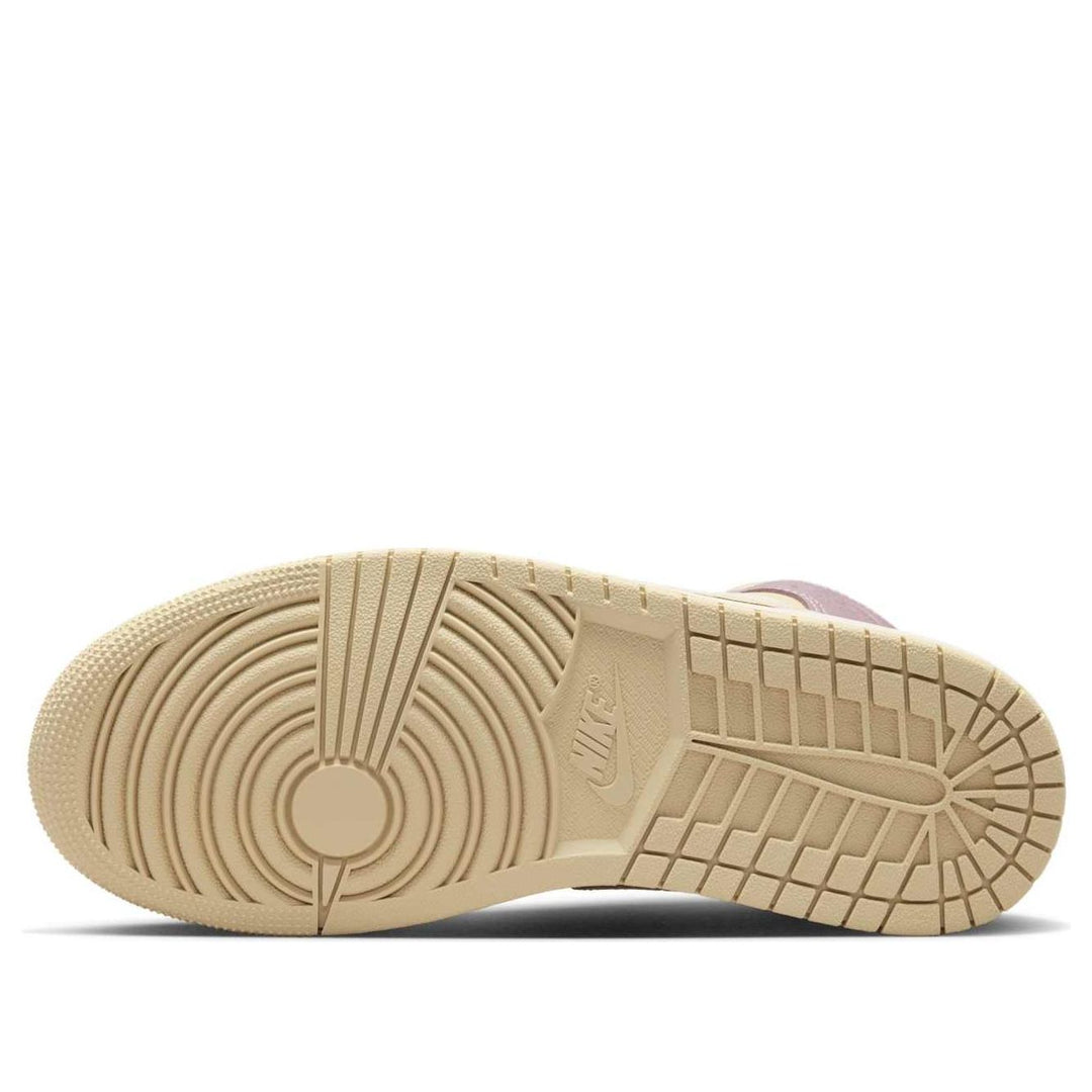 JORDAN 1 MID LIGHT OREWOOD BROWN TAUPE GREY (WOMEN&