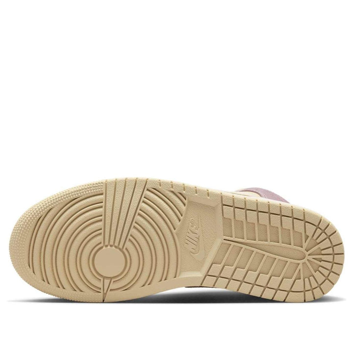 JORDAN 1 MID LIGHT OREWOOD BROWN TAUPE GREY (WOMEN&